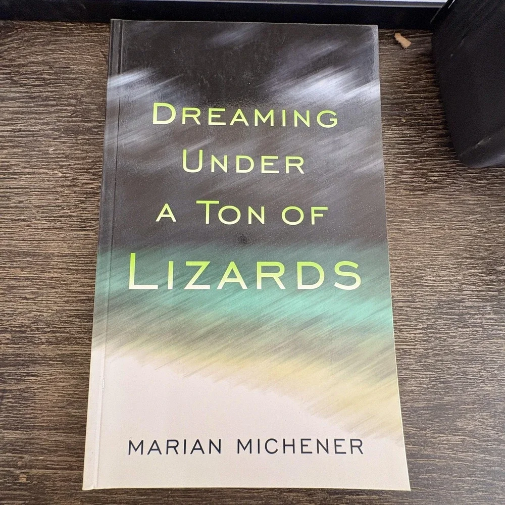 Dreaming Under A Ton Of Lizards Marian Michener‎ Lesbian Novel Trade Paperback